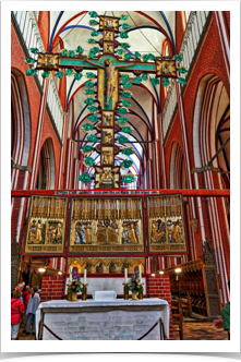 famous crucifix altar.